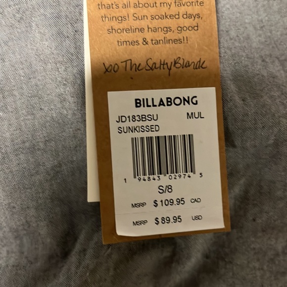 Billabong Salty Blonde Sunkissed Mini Dress - Picture 6 of 6
